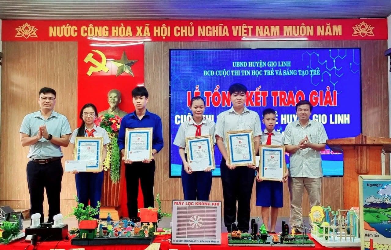 Tổng kết và trao giải cuộc thi Sáng tạo trẻ huyện Gio Linh lần thứ XIII năm 2024